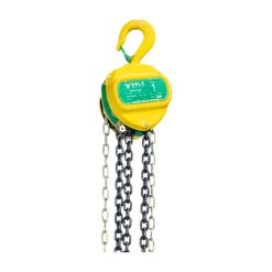 TECLE MANUAL DE 1 TON CON 3 MTS DE CADENA DE IZAJE - 3 MTS DE CADENA DE MANDO - MODELO: (CBII)  : ABLE