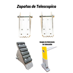 ZAPATAS PARA ESCALERA TELESCÓPICA (X 1 PAR)