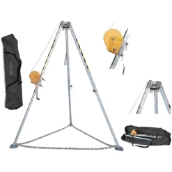 TRIPODE ALUMINIO RESCATE + WINCHE 5MM X 20MTS PAT NGK