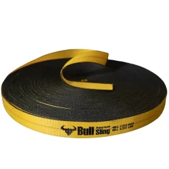 CINTA DE POLIÉSTER PARA FAJA RATCHET DE 2" X 100MTS AMERICAN BULL