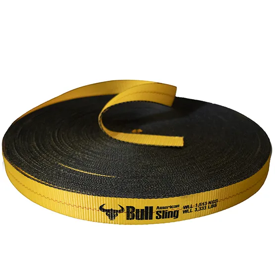 CINTA DE POLIÉSTER PARA FAJA RATCHET DE 2" X 100MTS AMERICAN BULL