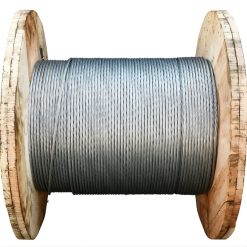 CABLE DE ACERO 1/2" RETENIDA 1X7 GALVANIZADO ALMA DE ACERO