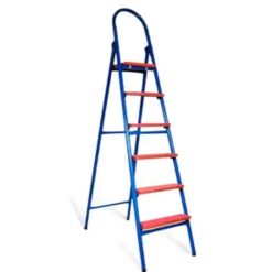 ESCALERA TUBULAR AZUL DE 10 PASOS