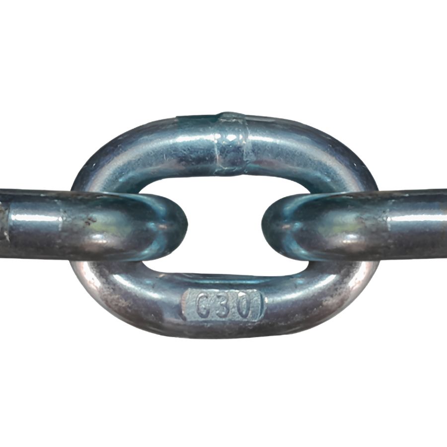 CADENA DE ACERO GALVANIZADO G30 3/8" X MT - Imagen 2