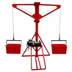 WINCHE DE CONSTRUCCIÓN DOBLE BALDE DE 4HP