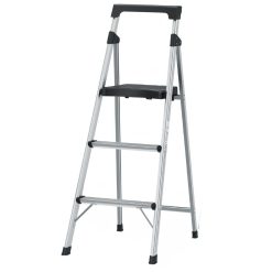 ESCALERILLA TUBULAR PLEGABLE DE 3 PASOS ALUMINIO TRUPER