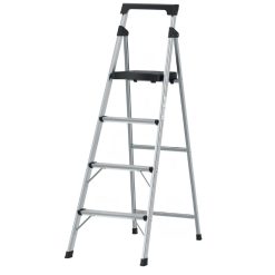 ESCALERILLA TUBULAR PLEGABLE DE 4 PASOS ALUMINIO TRUPER