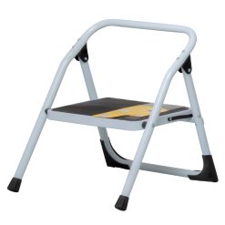 ESCALERILLA TUBULAR PLEGABLE DE 1 PASO DE ACERO PRETUL