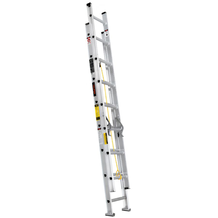 ESCALERA TELESCÓPICA DE 16 PASOS ALUMINIO TRUPER