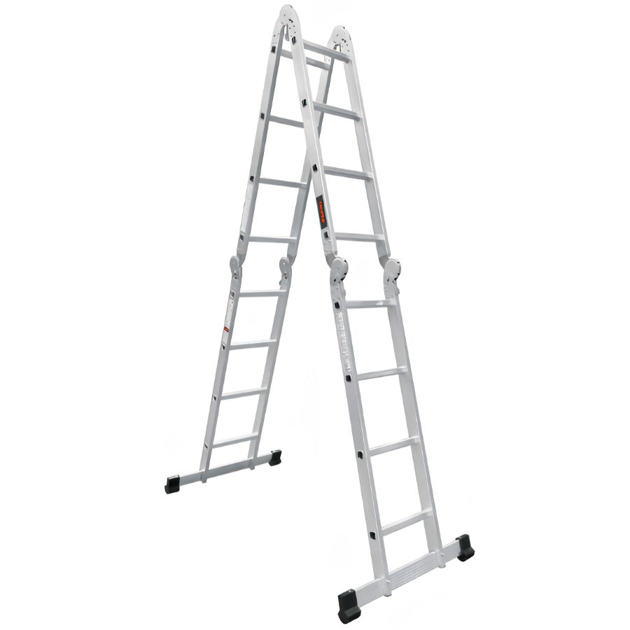 ESCALERA MULTIUSOS DE 16 PASOS ALUMINIO TRUPER