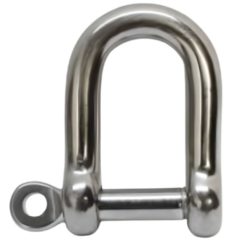 GRILLETE TIPO U DE ACERO INOXIDABLE CALIDAD 316 DE 1"