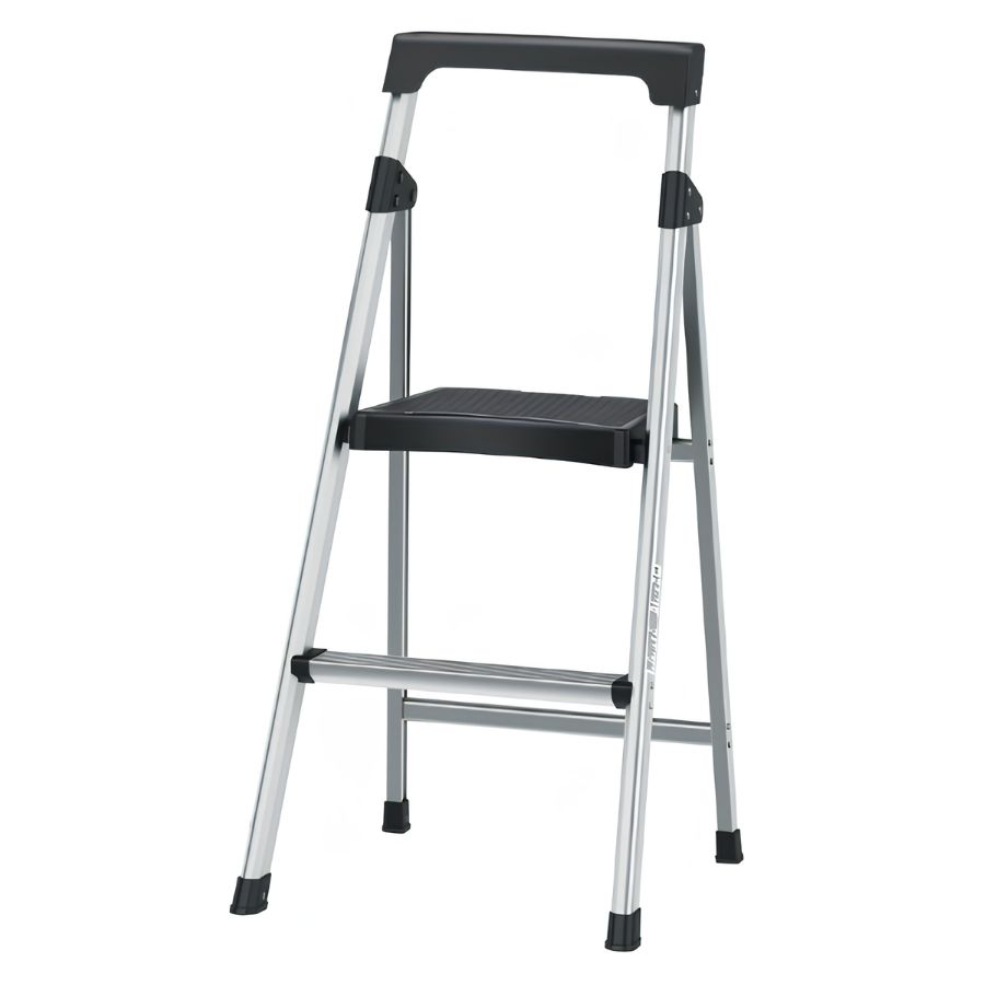 ESCALERILLA TUBULAR PLEGABLE DE 2 PASOS ALUMINIO TRUPER