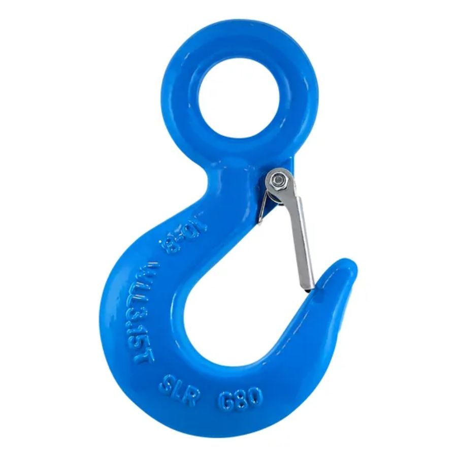 G80 GANCHO FIJO MODELO ESTANDAR CON PESTILLO 10MM - 3.15TON FS: 4-1 SLR